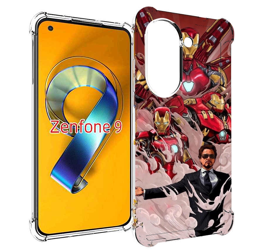 

Чехол MyPads Тони-Старк-и-костюмы для Asus Zenfone 9 (AI2202), Прозрачный, Tocco