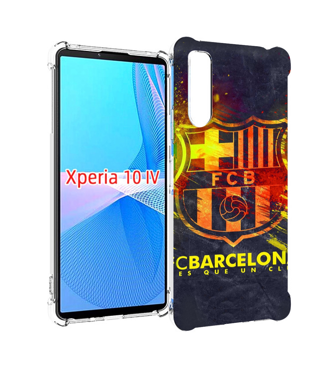 

Чехол MyPads FC-Barcelona-Wallpaper-3 для Sony Xperia 10 IV (10-4), Прозрачный, Tocco