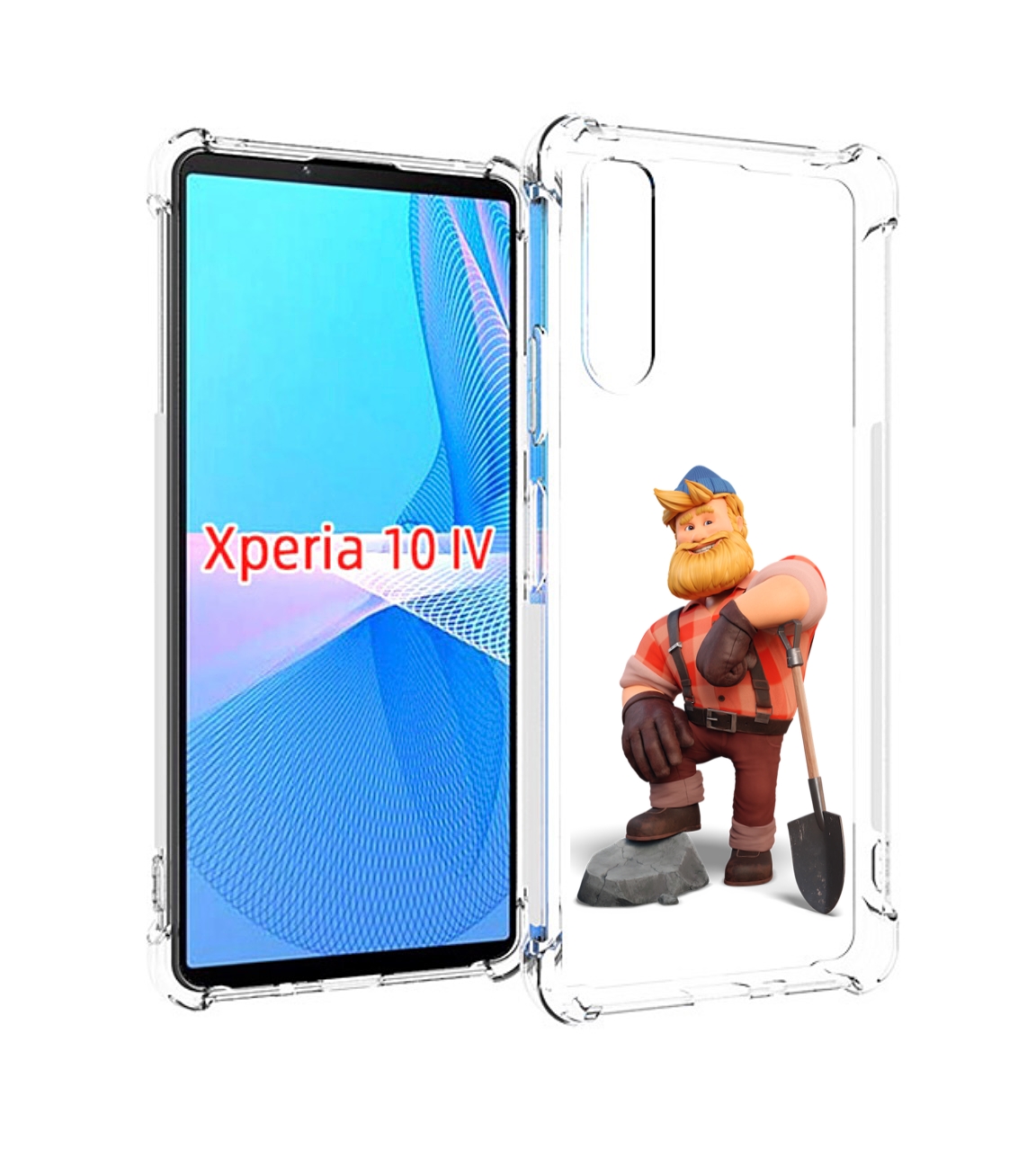 

Чехол MyPads FarmVille-2 для Sony Xperia 10 IV (10-4), Прозрачный, Tocco