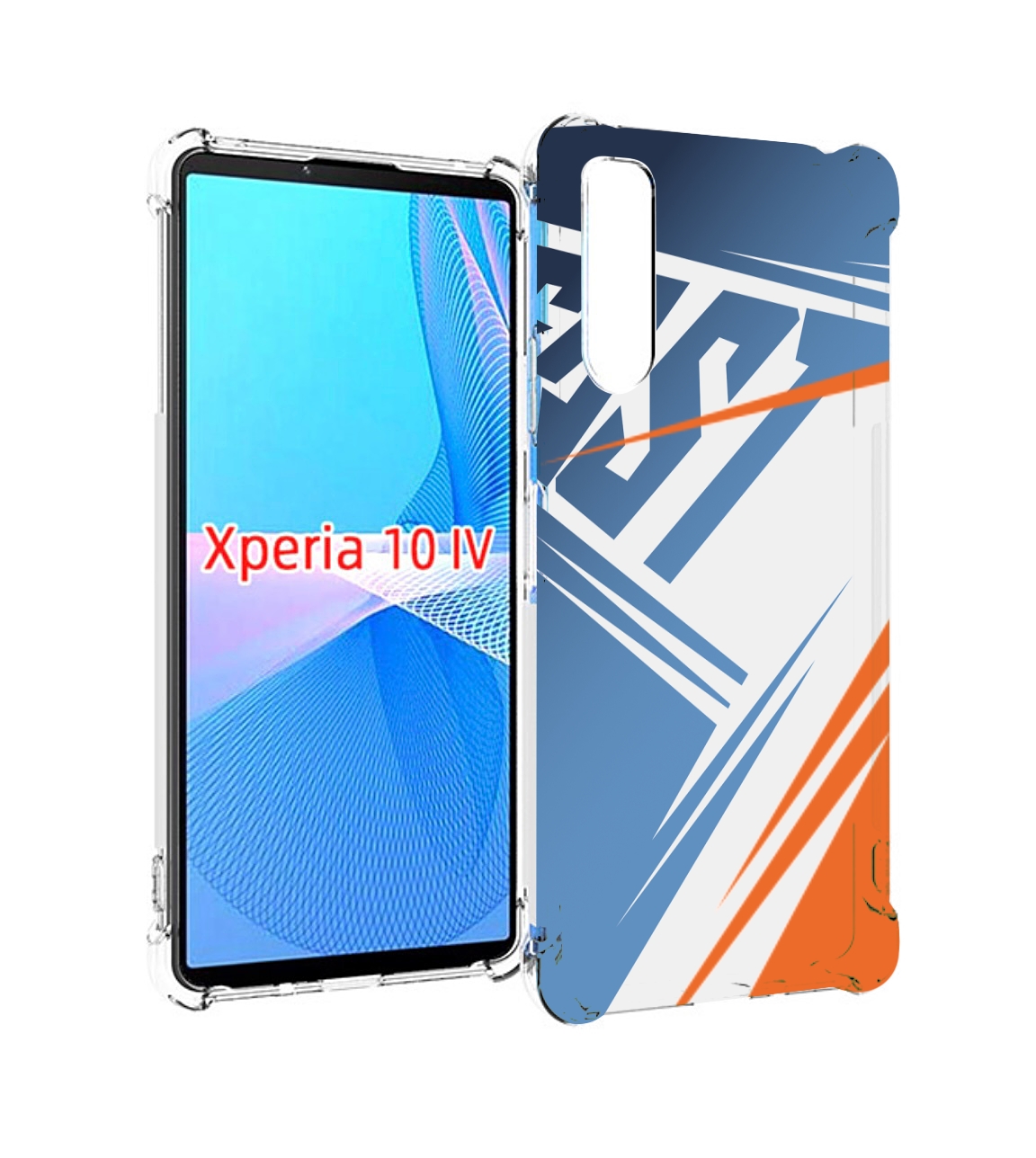 

Чехол MyPads Fast для Sony Xperia 10 IV (10-4), Прозрачный, Tocco