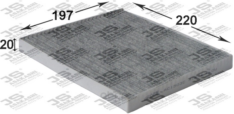 

Фильтр Салонный Угольный Ac1503C Js Asakashi Ac1503C