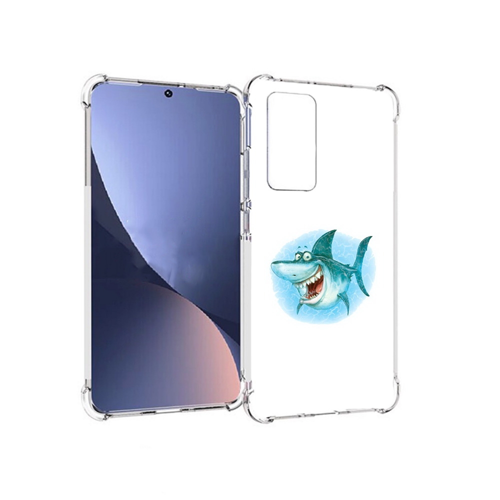 

Чехол MyPads Tocco для Xiaomi 12 веселая акула (PT226952.288.261), Прозрачный, Tocco