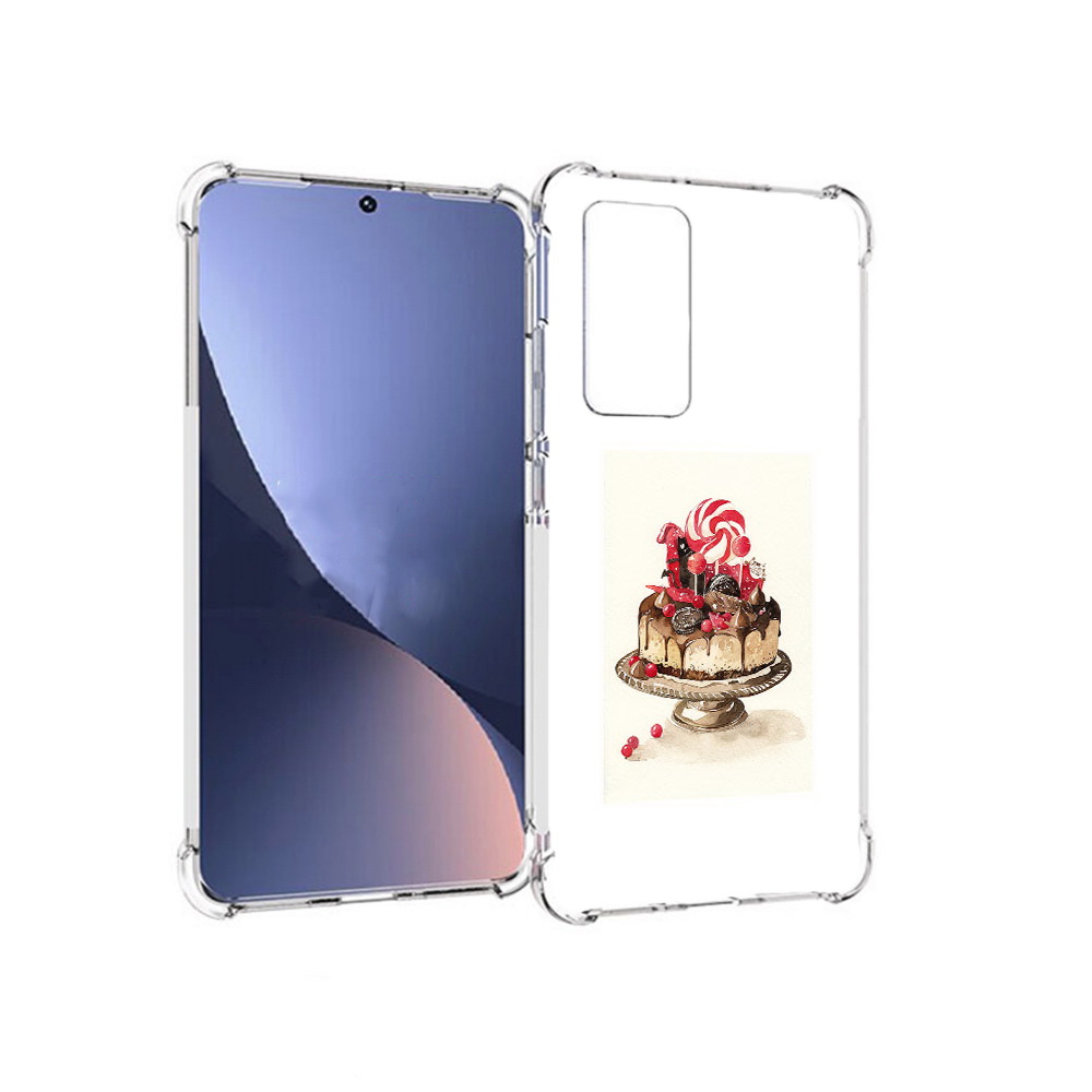 

Чехол MyPads Tocco для Xiaomi 12 вкусный торт (PT226952.288.262), Прозрачный, Tocco
