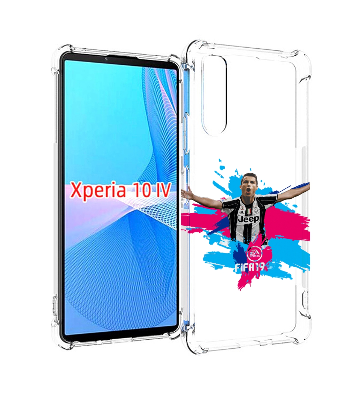 

Чехол MyPads Fifa-2019-2020-2021-2022 мужской для Sony Xperia 10 IV (10-4), Прозрачный, Tocco