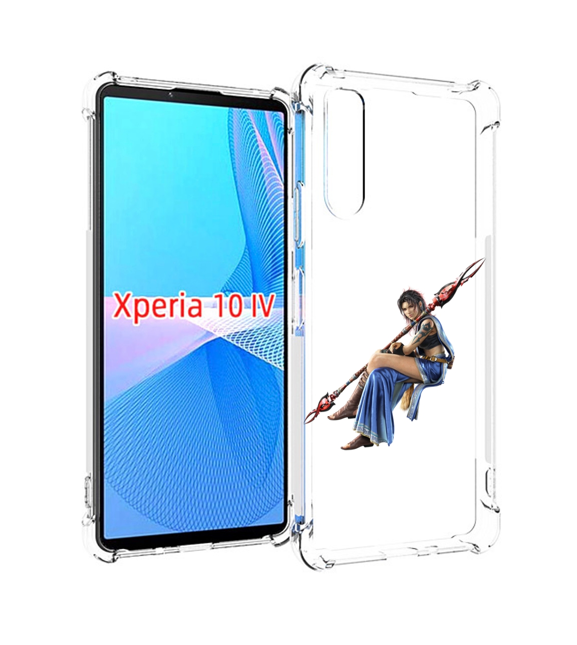 

Чехол MyPads Final-Fantasy-2 для Sony Xperia 10 IV (10-4), Прозрачный, Tocco