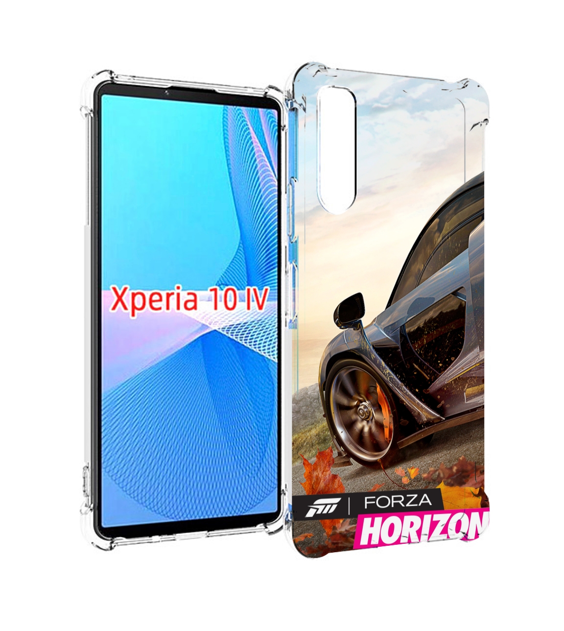 

Чехол MyPads Forza Horizon 4 для Sony Xperia 10 IV (10-4), Прозрачный, Tocco