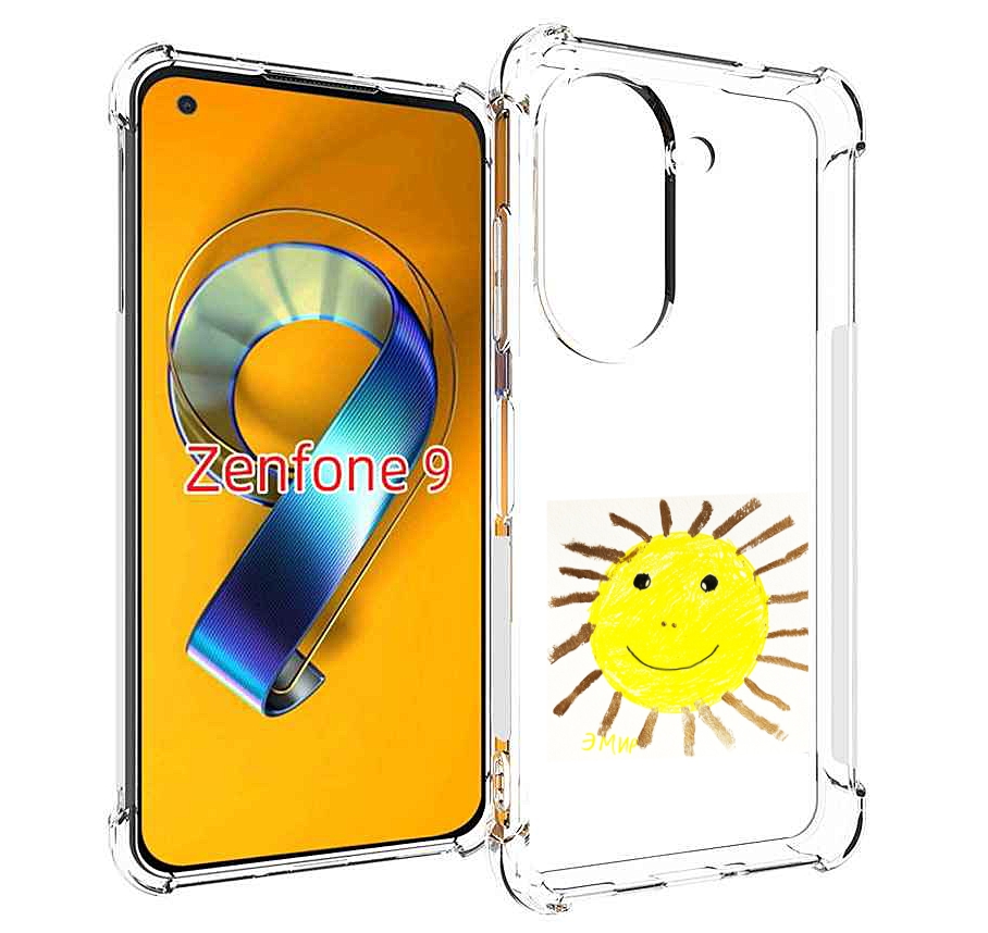 Чехол MyPads Улыбнись, дурак! Morgenshtern для Asus Zenfone 9 (AI2202)