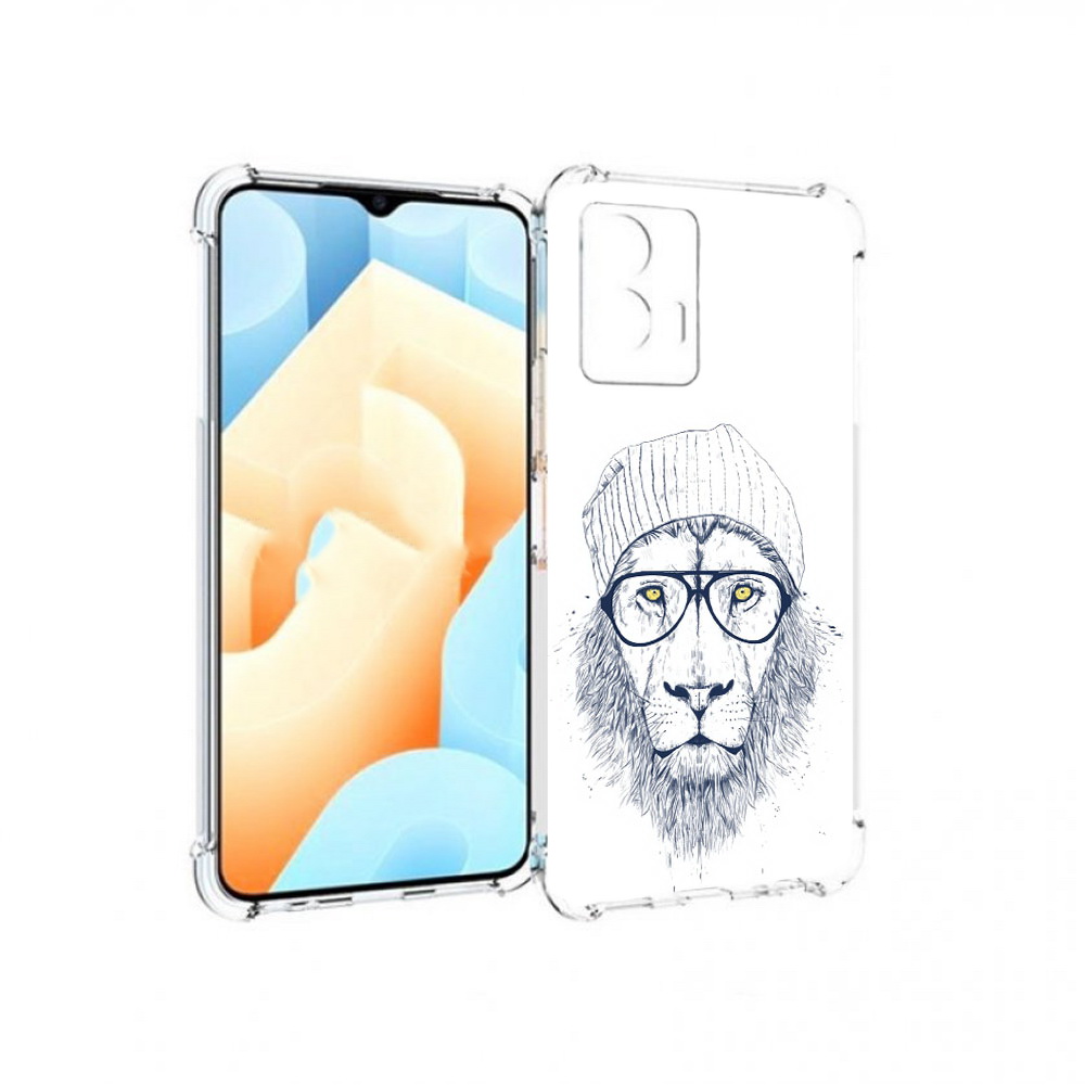 

Чехол MyPads Tocco для Vivo U5 хиппи лев (PT226979.416.663), Прозрачный, Tocco
