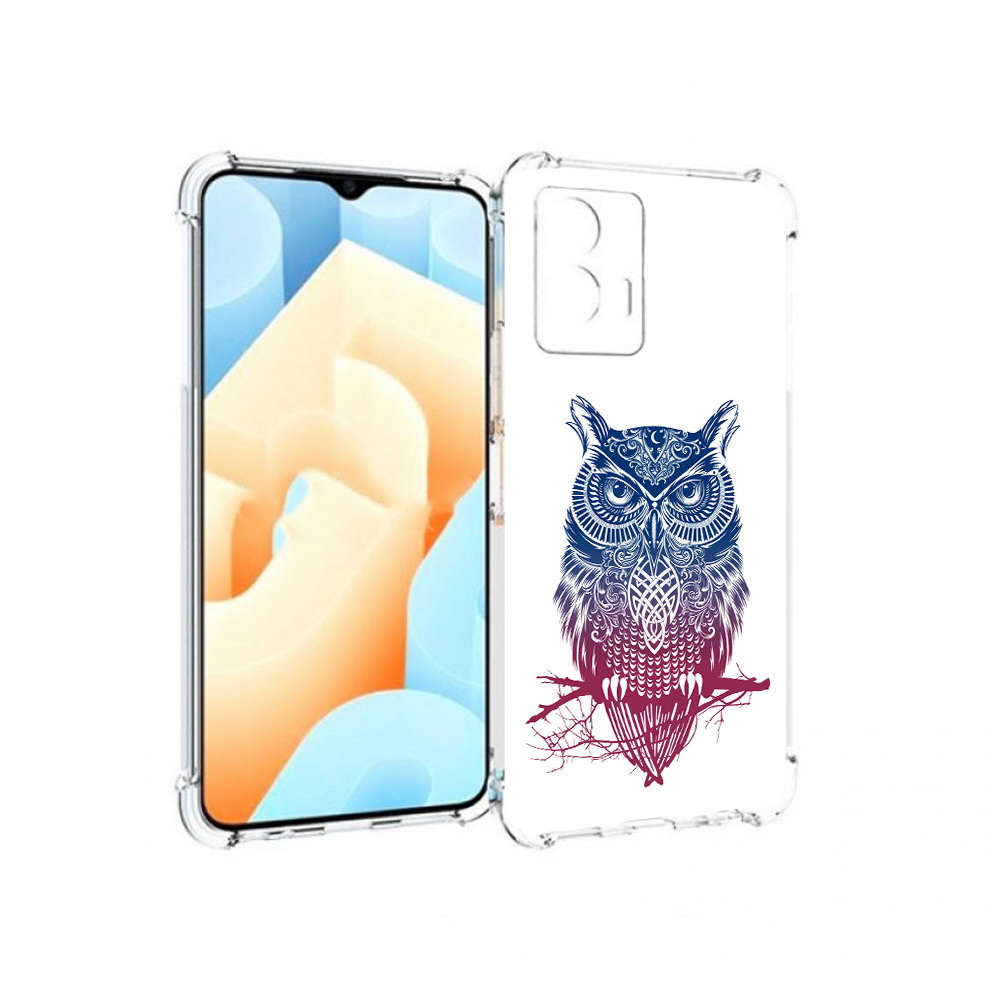 

Чехол MyPads Tocco для Vivo U5 хиппи сова (PT226979.416.664), Прозрачный, Tocco