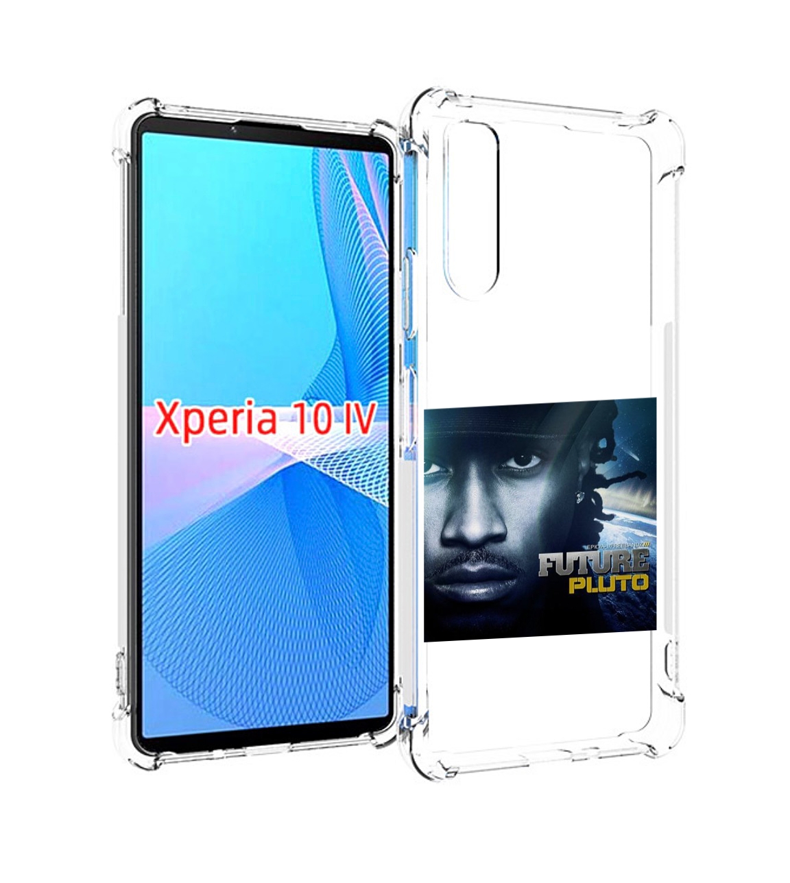 

Чехол MyPads Future - Pluto для Sony Xperia 10 IV (10-4), Прозрачный, Tocco
