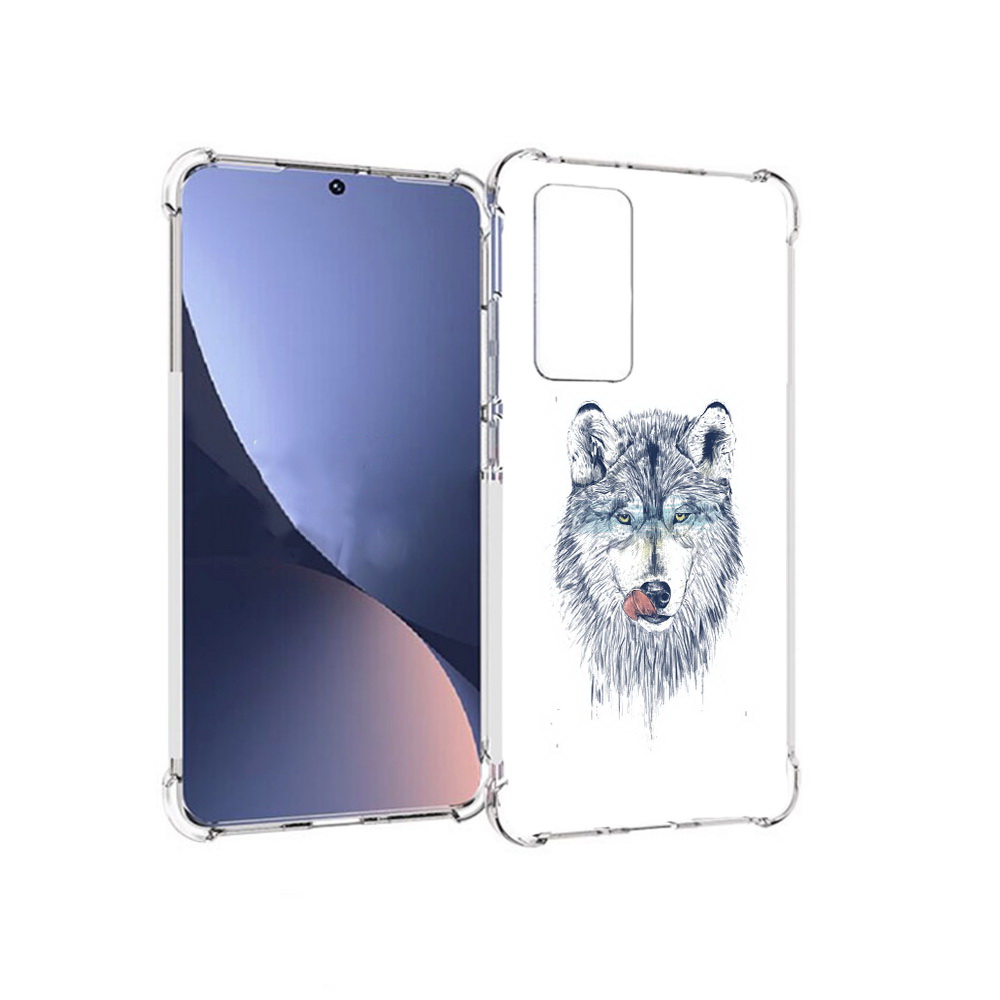 

Чехол MyPads Tocco для Xiaomi 12 голодгый волк (PT226952.288.292), Прозрачный, Tocco