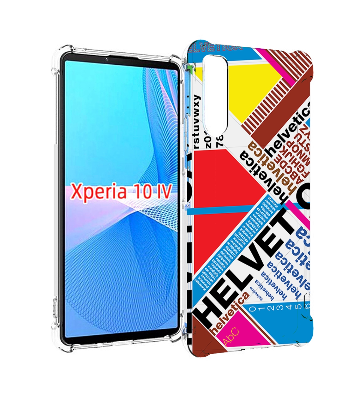 

Чехол MyPads HELVET для Sony Xperia 10 IV (10-4), Прозрачный, Tocco