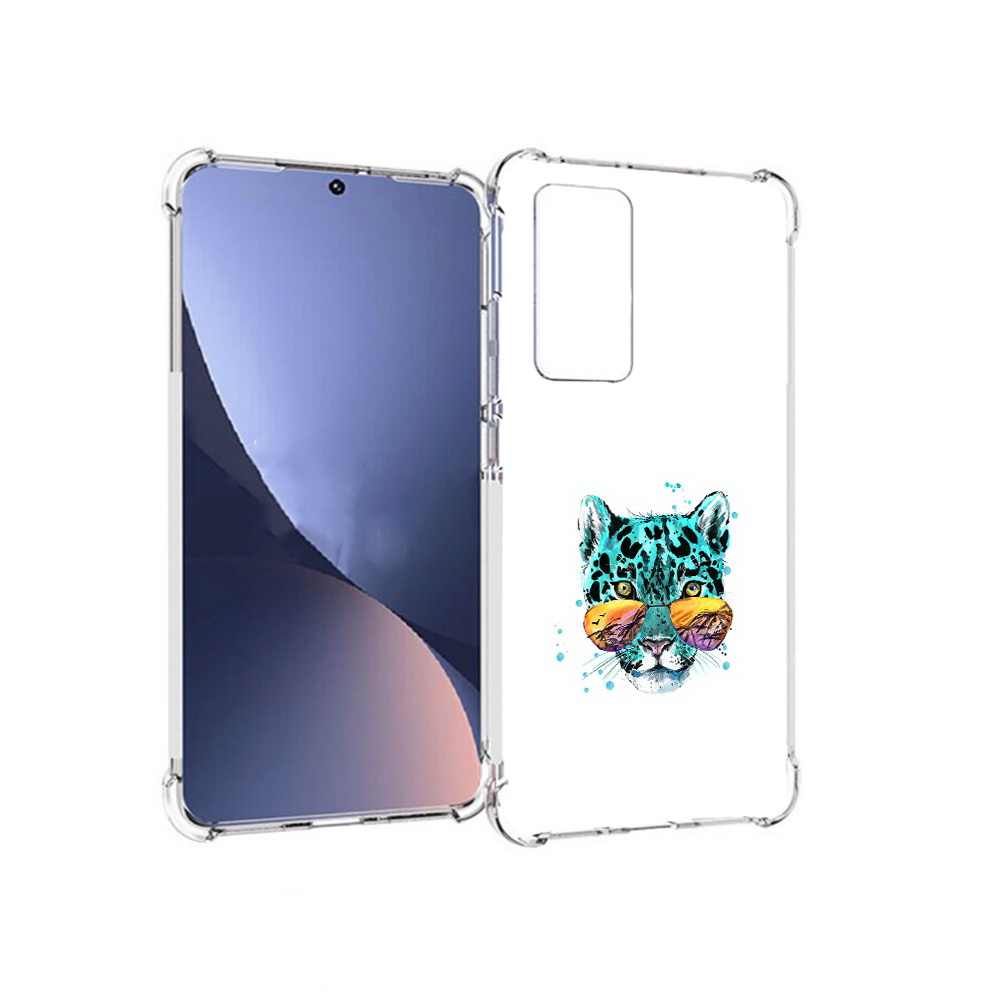 

Чехол MyPads Tocco для Xiaomi 12 голубой лео (PT226952.288.294), Прозрачный, Tocco