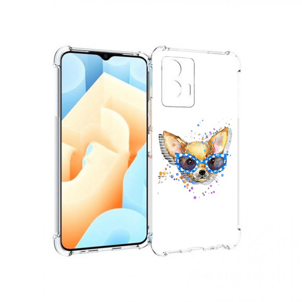

Чехол MyPads Tocco для Vivo U5 чихуа-хуа в очках (PT226979.416.691), Прозрачный, Tocco