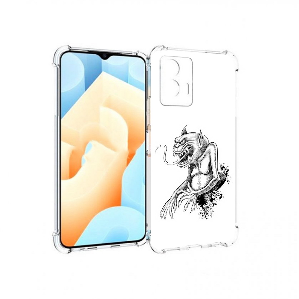 

Чехол MyPads Tocco для Vivo U5 чорт (PT226979.416.692), Прозрачный, Tocco