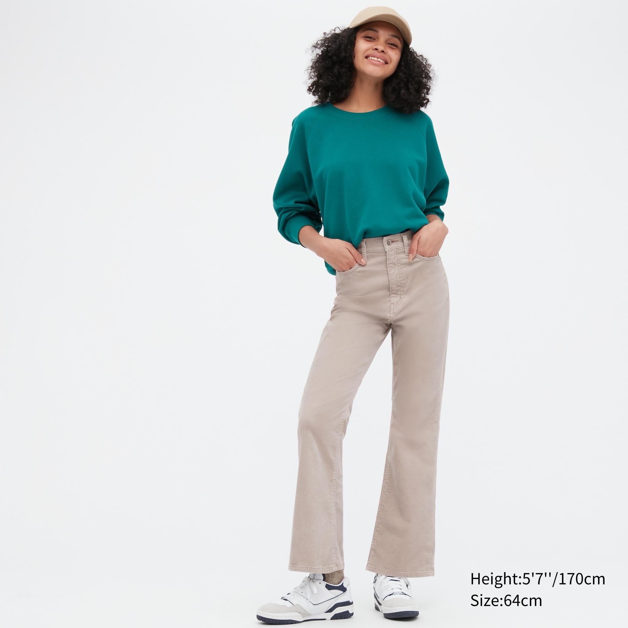 

Брюки женские UNIQLO 453627COL30 бежевые 29 (доставка из-за рубежа), 453627COL30