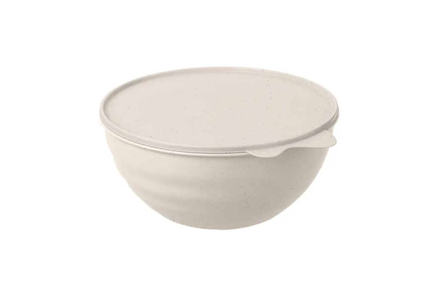 

Миска Phibo Wave с крышкой бежевая 850 мл