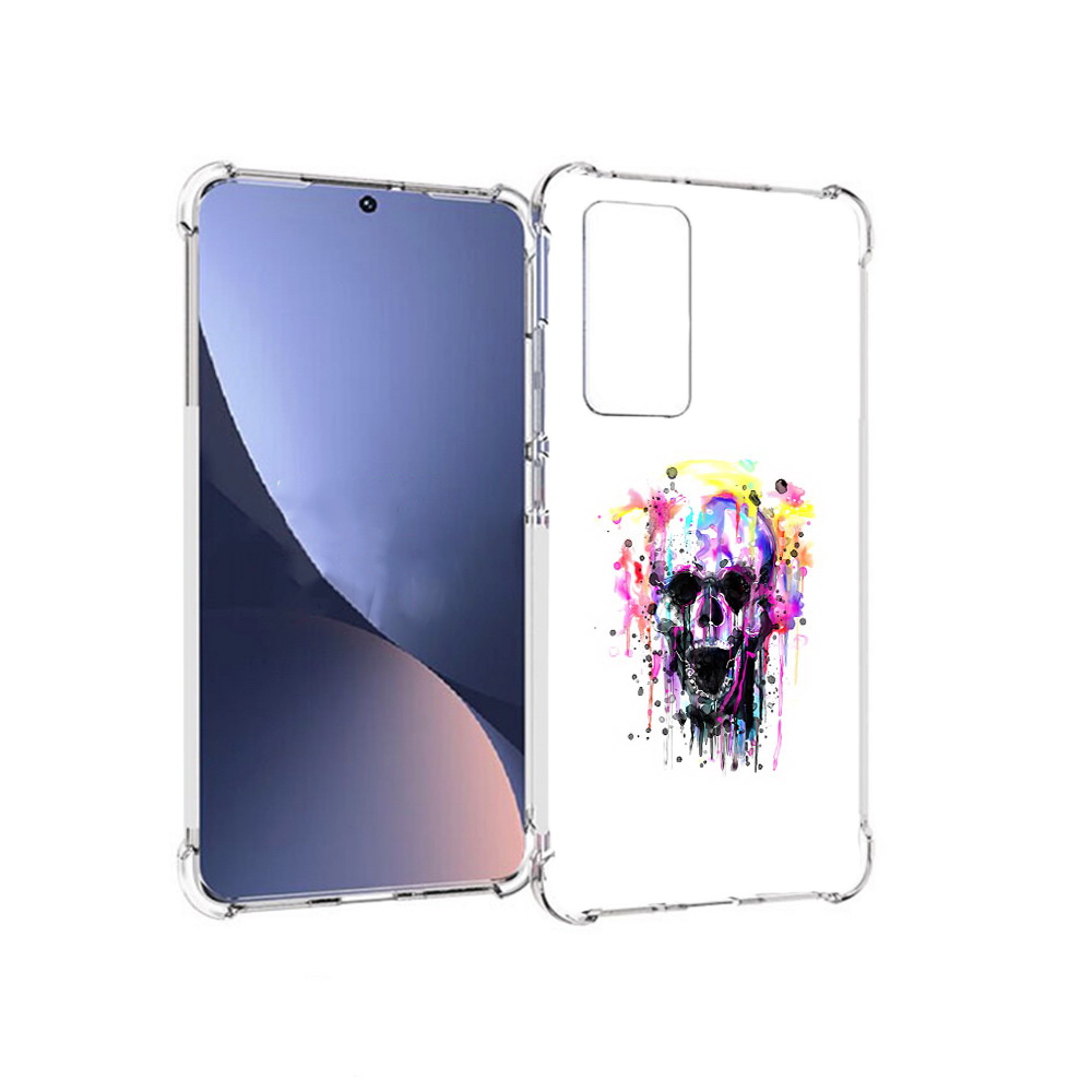 

Чехол MyPads Tocco для Xiaomi 12 граффити череп (PT226952.288.298), Прозрачный, Tocco