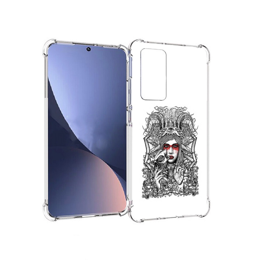 

Чехол MyPads Tocco для Xiaomi 12 грусная девушка (PT226952.288.302), Прозрачный, Tocco