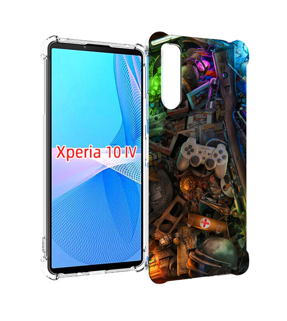 

Чехол MyPads JlaMBcPa6eM для Sony Xperia 10 IV (10-4), Прозрачный, Tocco