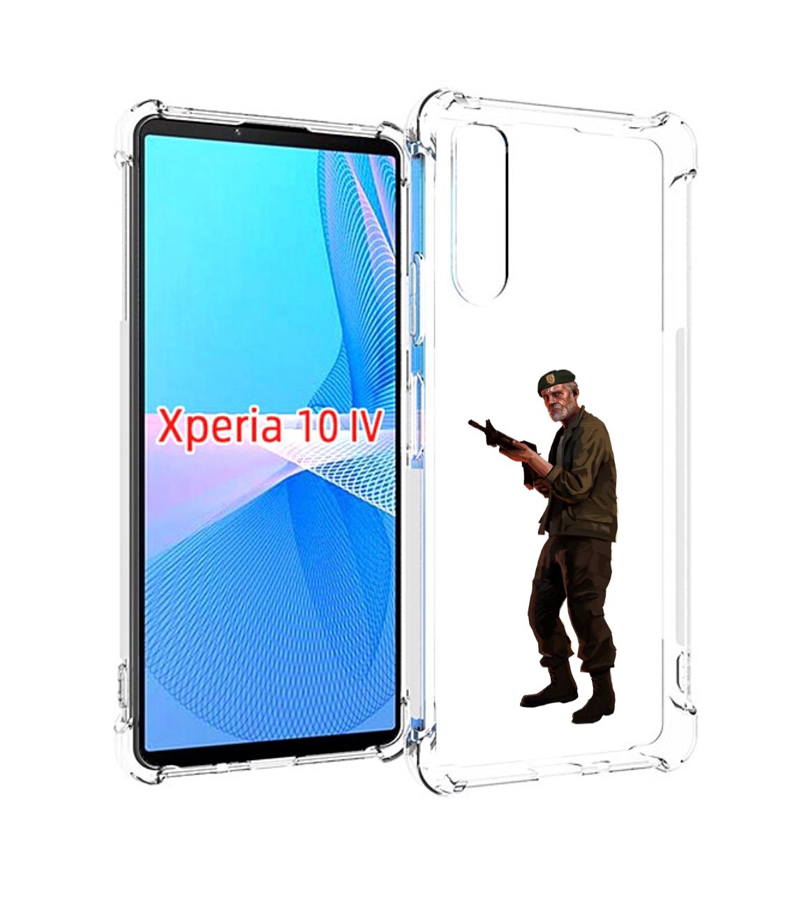

Чехол MyPads Left-4-Dead-2 для Sony Xperia 10 IV (10-4), Прозрачный, Tocco