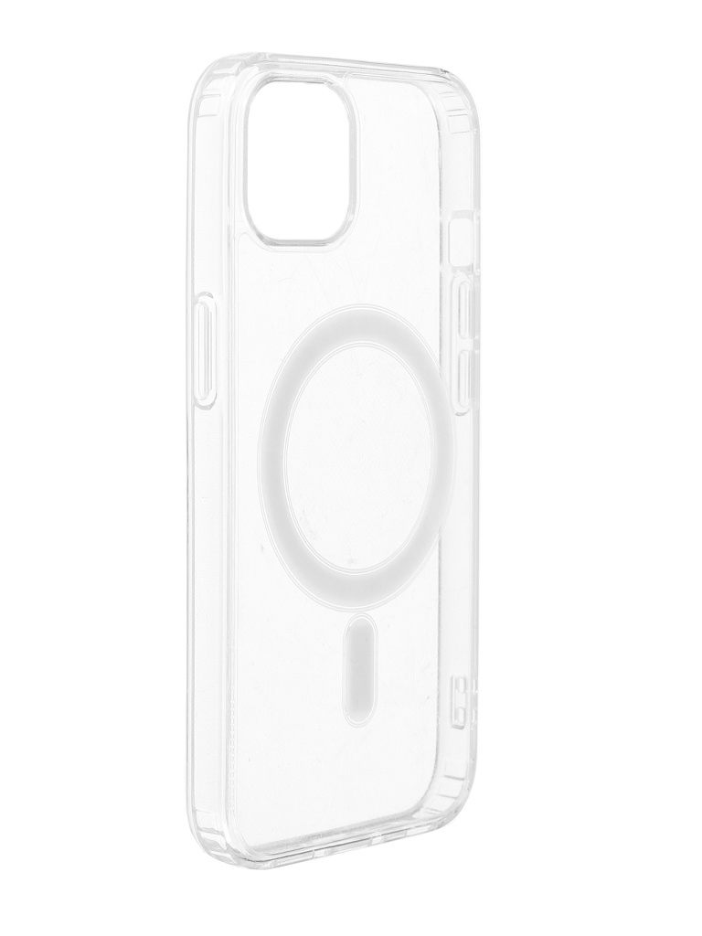 фото Чехол neypo для apple iphone 13 clear с креплением mgsf transparent ncc47103