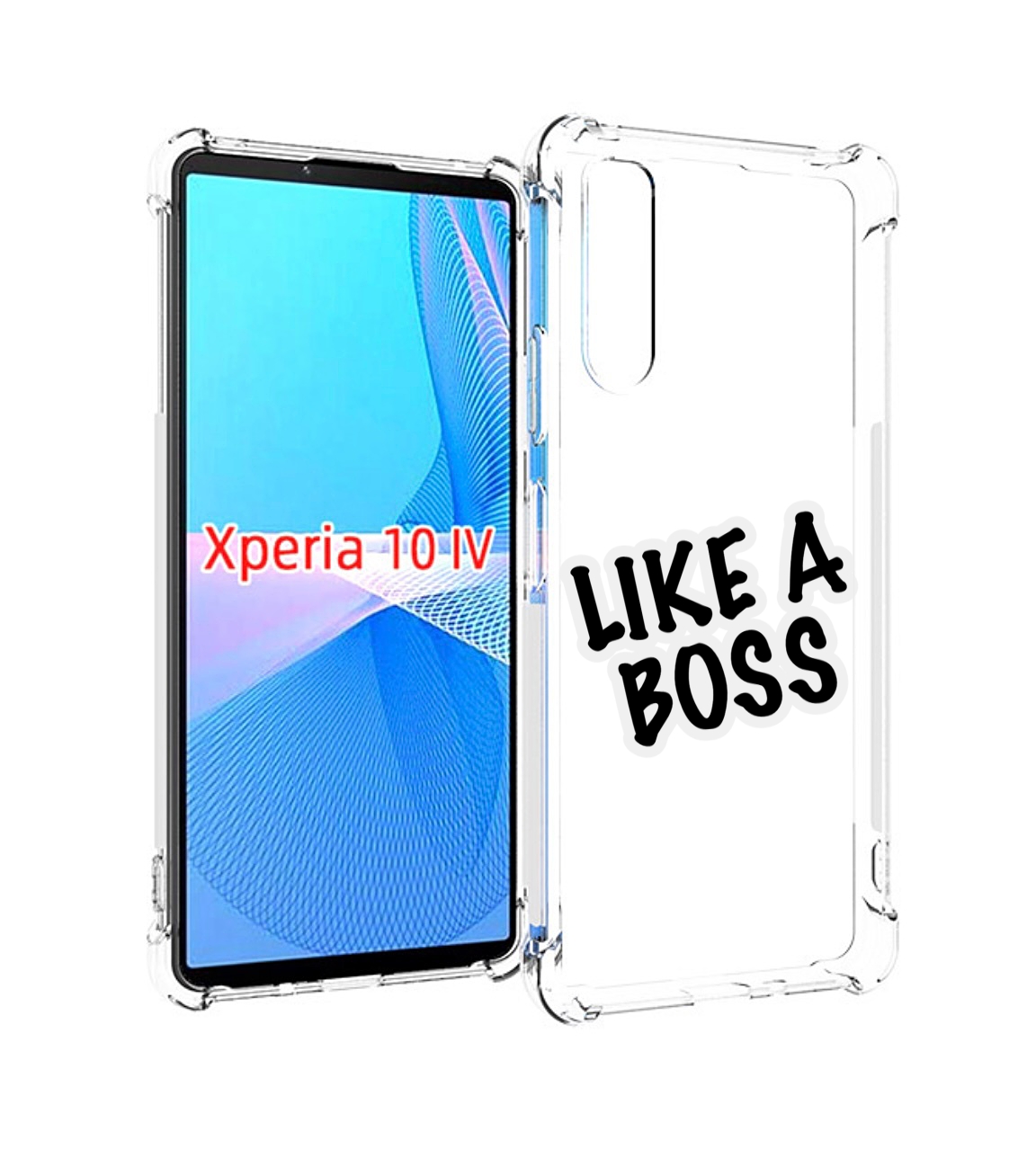 

Чехол MyPads Like-a-boss для Sony Xperia 10 IV (10-4), Прозрачный, Tocco