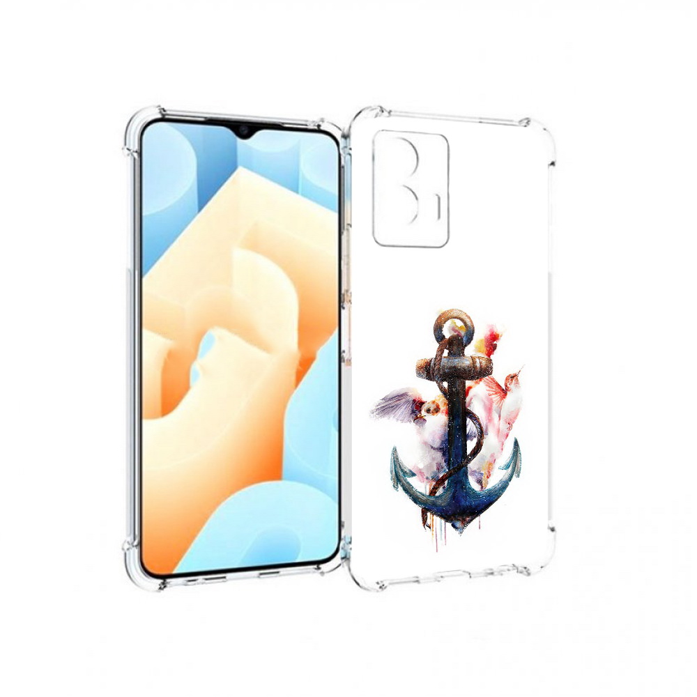 

Чехол MyPads Tocco для Vivo U5 якорь с птицами (PT226979.416.703), Прозрачный, Tocco