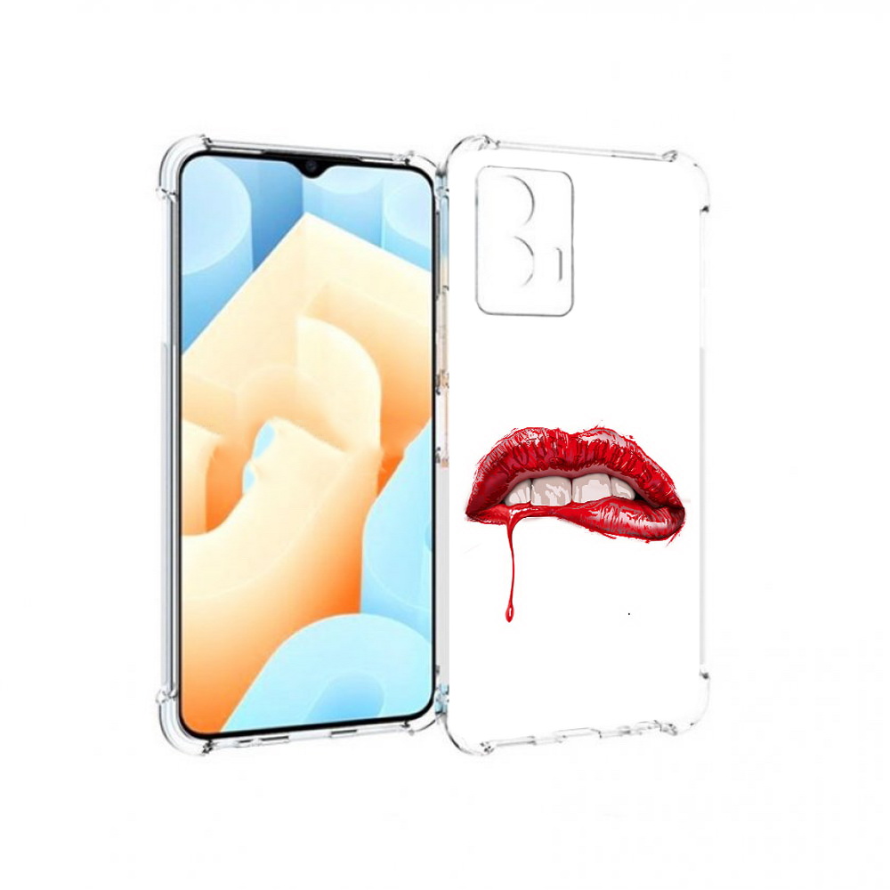

Чехол MyPads Tocco для Vivo U5 яркие красные губы (PT226979.416.706), Прозрачный, Tocco