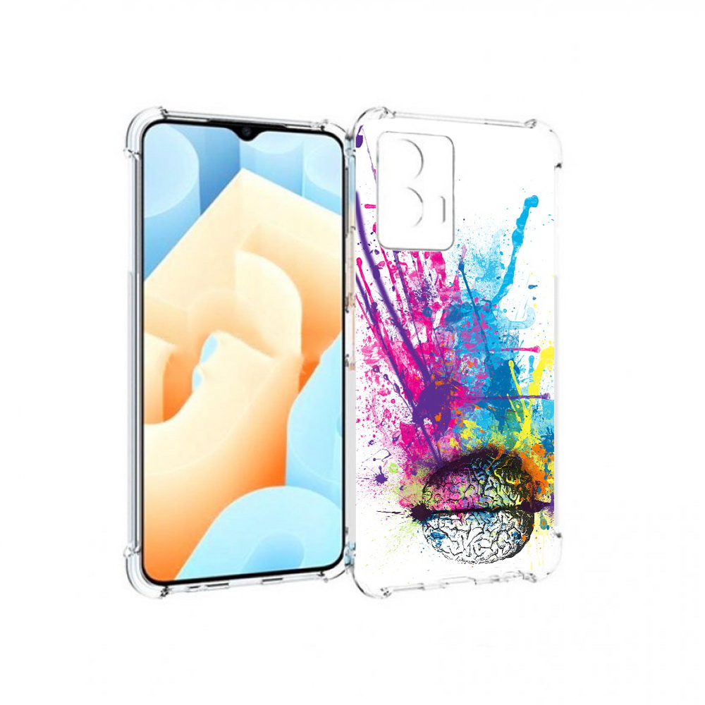 

Чехол MyPads Tocco для Vivo U5 яркий красочный мозг (PT226979.416.710), Прозрачный, Tocco