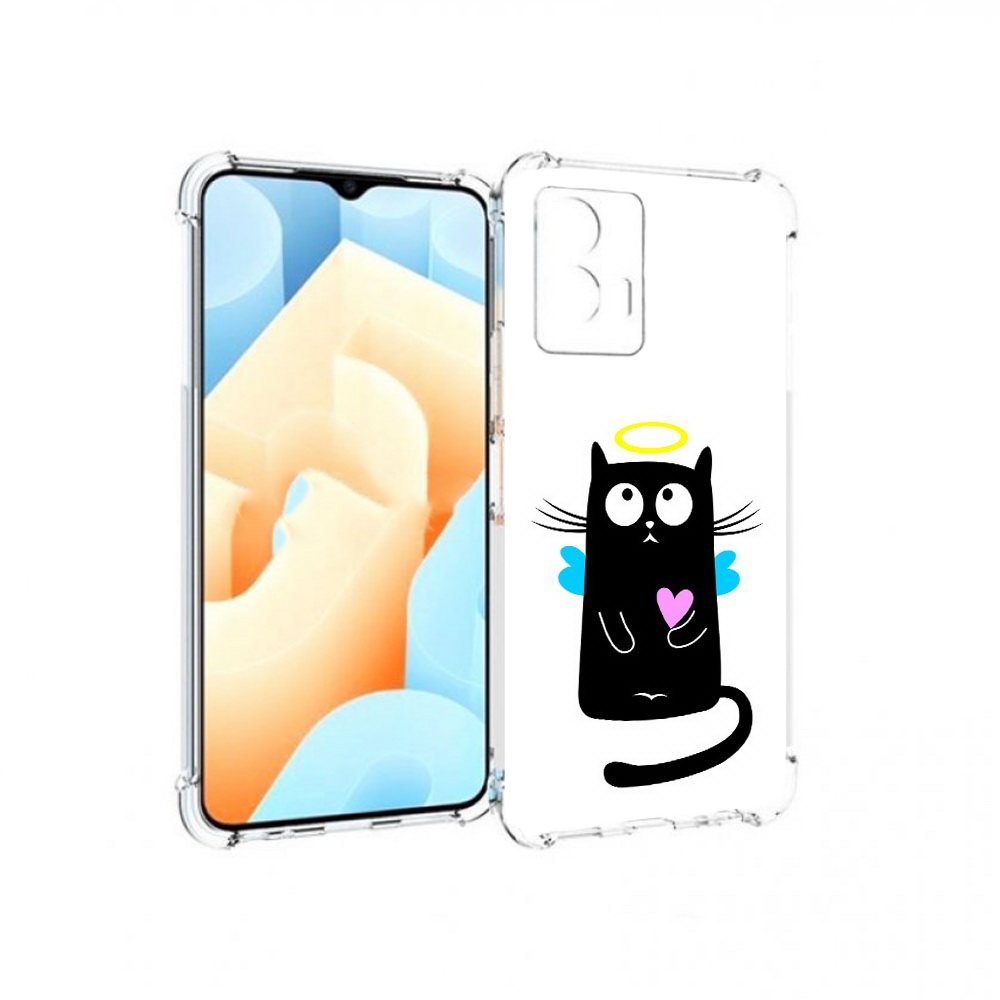 

Чехол MyPads Tocco для Vivo U5 Кот ангелок (PT226979.416.96), Прозрачный, Tocco