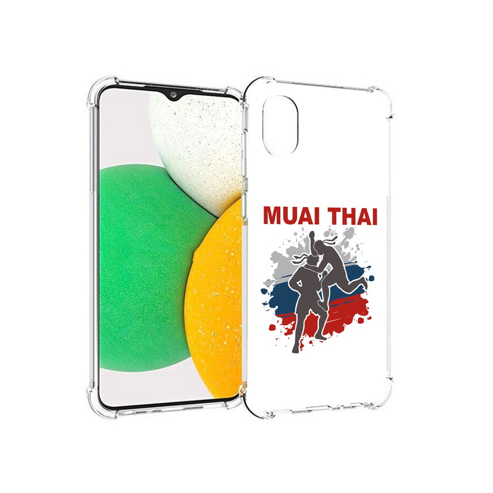 

Чехол MyPads Tocco для Samsung Galaxy A03 Core Муайтай (PT224480.538.123), Прозрачный, Tocco
