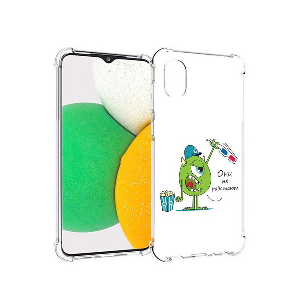 Чехол MyPads Tocco для Samsung Galaxy A03 Core Очки не работают (PT224480.538.129)