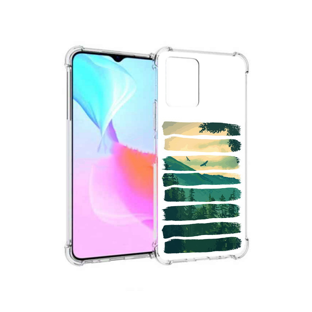 

Чехол MyPads Tocco для Vivo Y33s Лесная чаща (PT226981.417.107), Прозрачный, Tocco