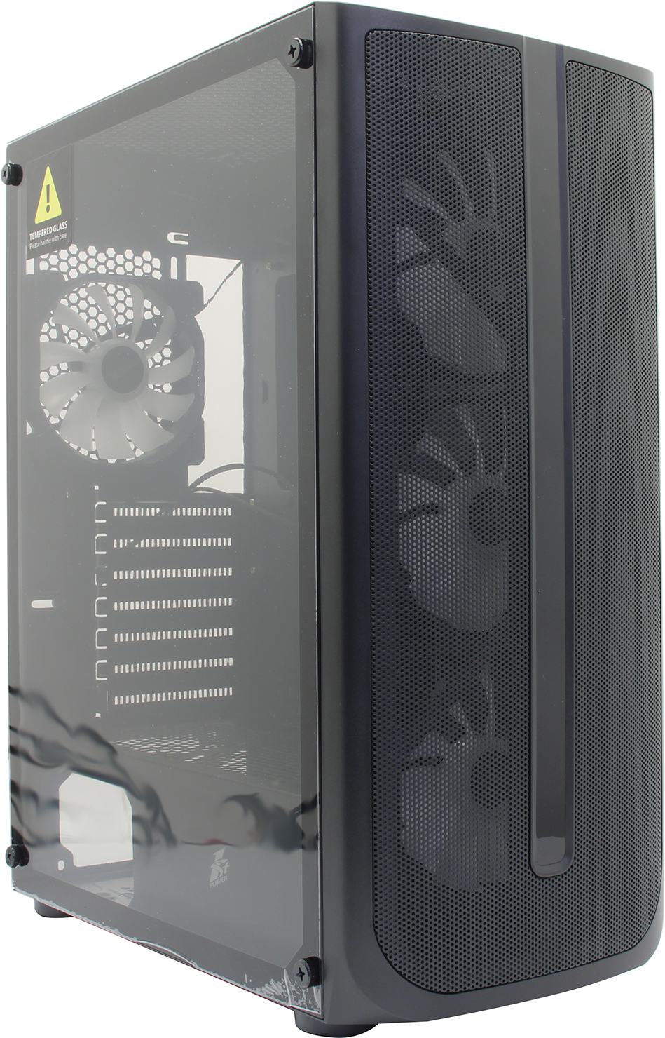 фото Корпус компьютерный 1stplayer firebase x4 (x4-bk-4f1) black