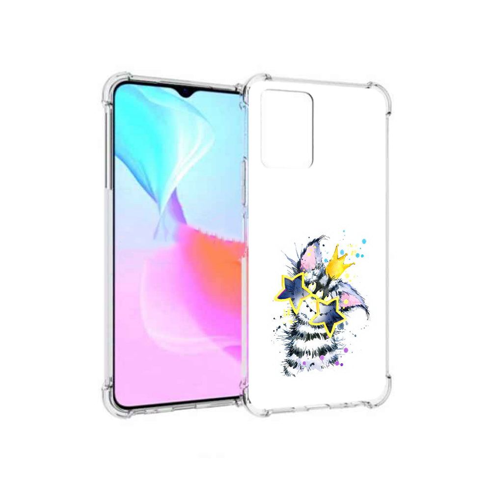 

Чехол MyPads Tocco для Vivo Y33s Мартовский Нуся (PT226981.417.114), Прозрачный, Tocco