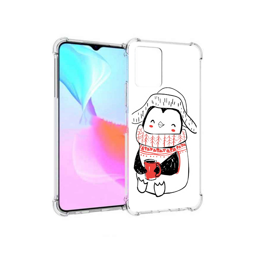 

Чехол MyPads Tocco для Vivo Y33s Милый пингвин (PT226981.417.115), Прозрачный, Tocco