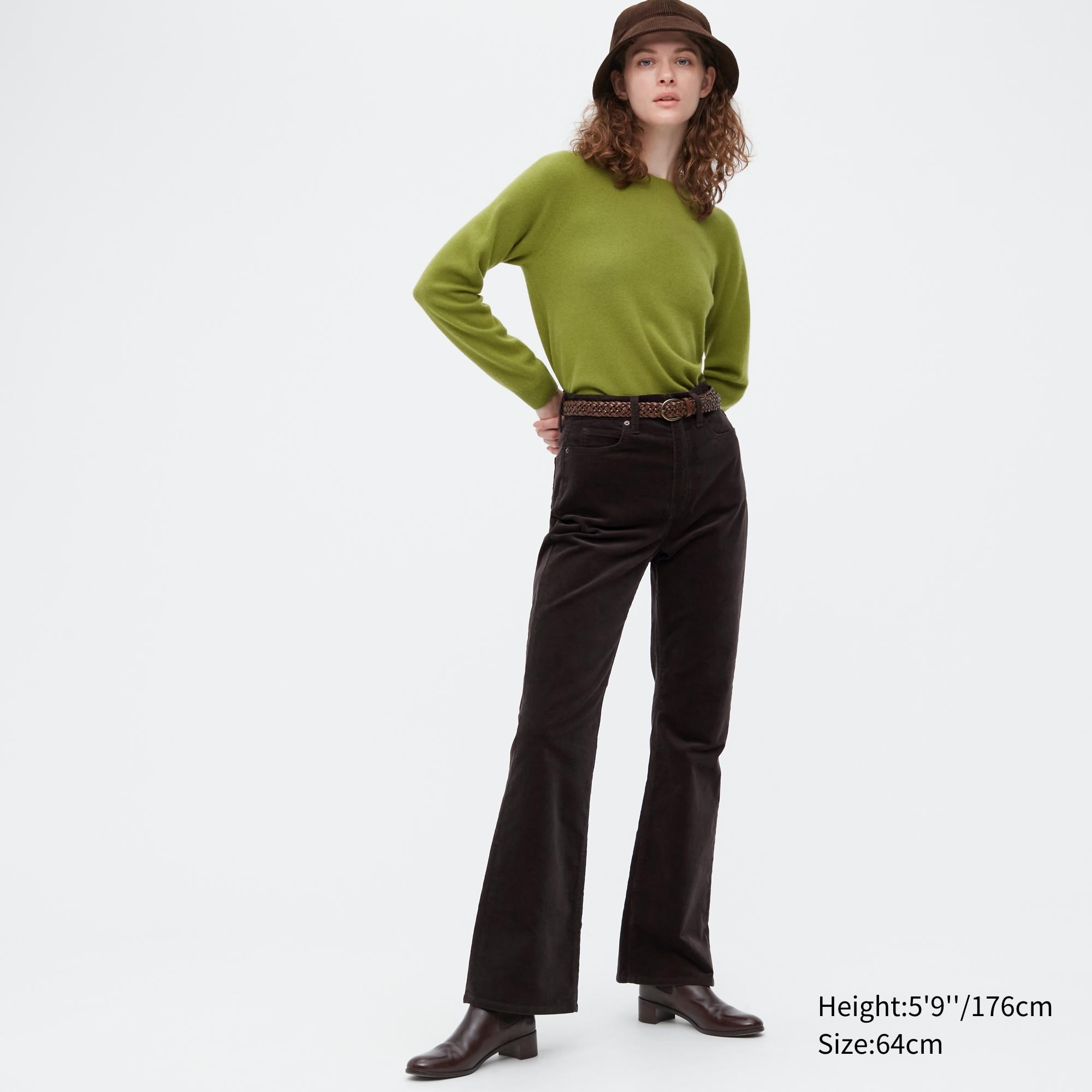 

Брюки женские UNIQLO 453886COL08 серые 32 (доставка из-за рубежа), 453886COL08