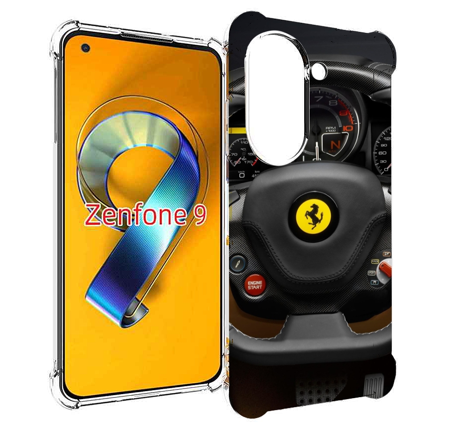 

Чехол MyPads Ферарри для Asus Zenfone 9 (AI2202), Прозрачный, Tocco