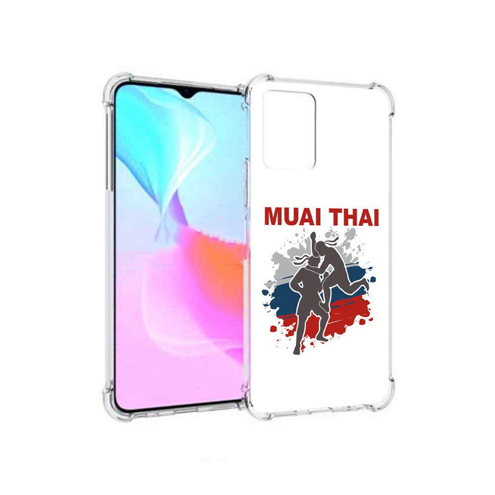 

Чехол MyPads Tocco для Vivo Y33s Муайтай (PT226981.417.123), Прозрачный, Tocco