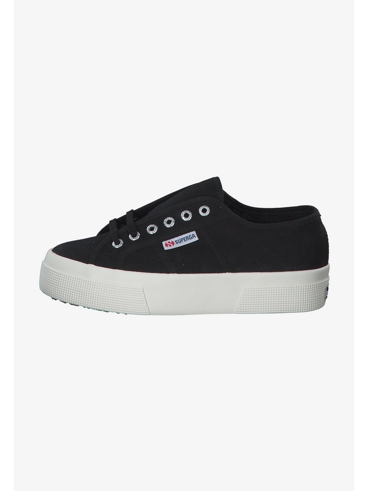 

Кеды женские Superga SU111A0FO черные 37 EU, Черный, SU111A0FO