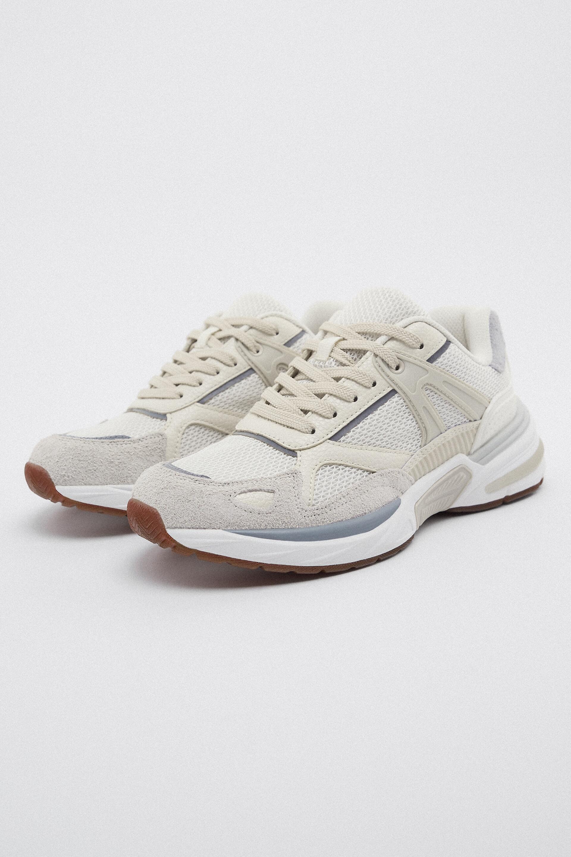 

Кроссовки женские ZARA 15002110 белые 38 EU (доставка из-за рубежа), Белый, 15002110