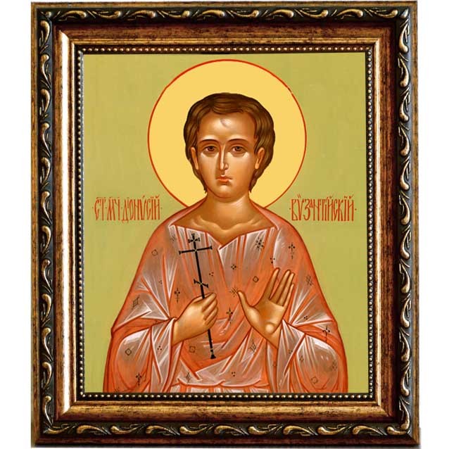 

Дионисий Византийский мученик. Икона на холсте.