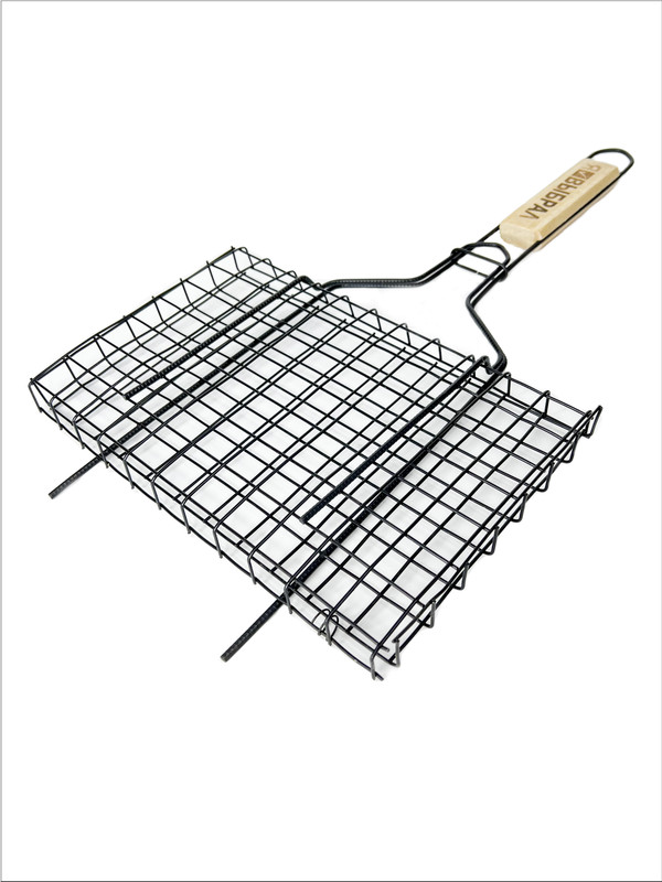 фото Решетка для гриля на мангал 29х19 см. решетка для рыбы, мяса, овощи. решетки для шашлыка я выбрал