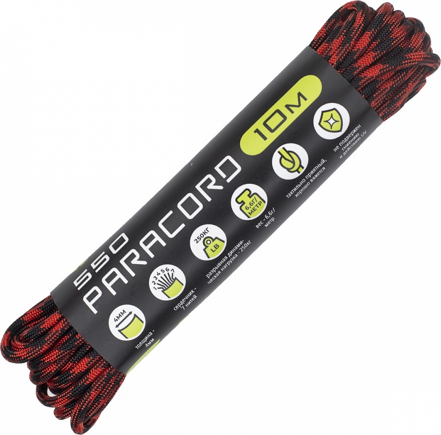 

Паракорд 550 Cord 10м (garfield)