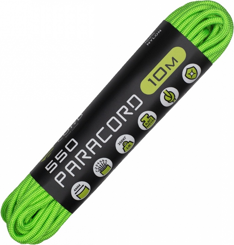 

Паракорд 550 Cord 10м (neon green)