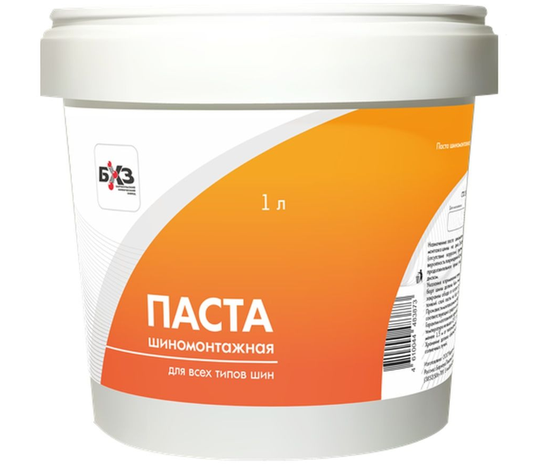 

Паста шиномонтажная БХЗ, 1 л, БХЗ-шиномонтажная