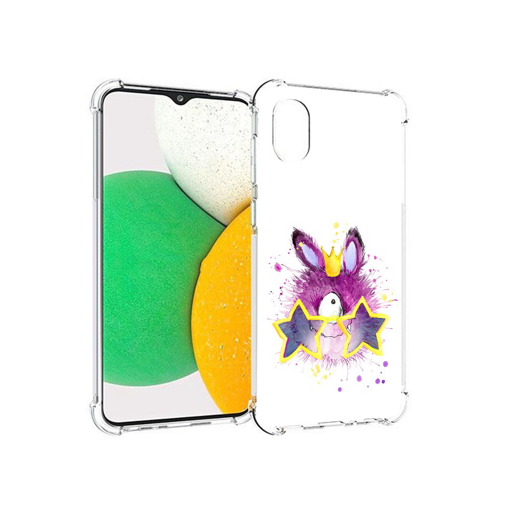 

Чехол MyPads Tocco для Samsung Galaxy A03 Core Шуршуля (PT224480.538.202), Прозрачный, Tocco