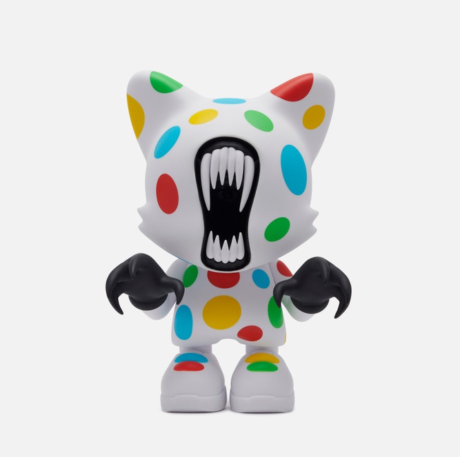

Игрушка SUPERPLASTIC Brightmare v2 SuperJanky by Alex Pardee белый, Brightmare v2 SuperJanky by Alex Pardee