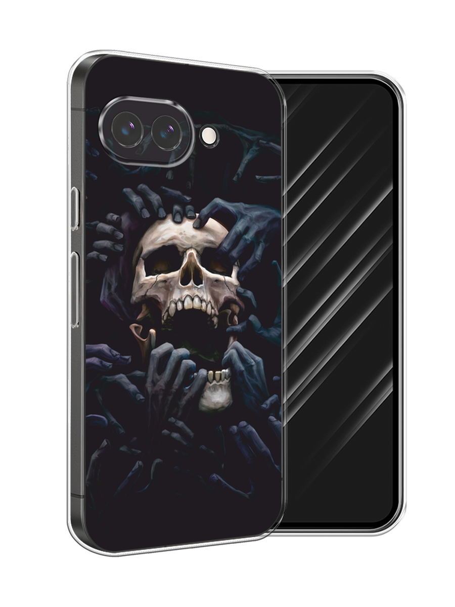 

Чехол Awog на Google Pixel 9a "Череп 29", Черный;серый, 272250-1